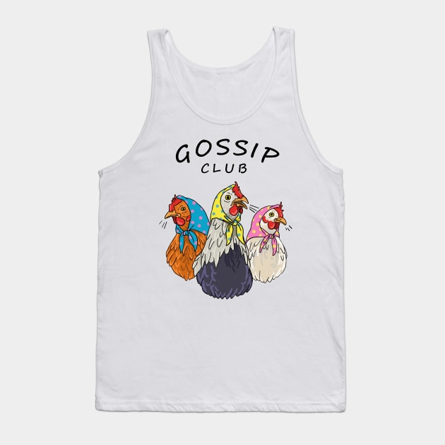 Gossip Club Tank Top by Noewi